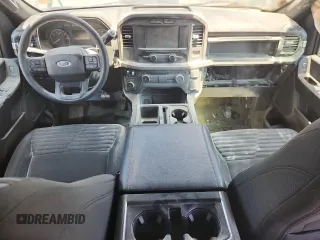2021 Ford F-150 XL with VIN 1FTEW1CP1MFB85228, listed as a Copart auction lot 61338555 with Not provided miles and Salvage title. Bid and sale history available at DreamBid. Image 8.