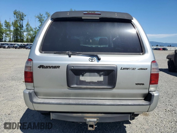1999 Toyota 4Runner Limited z VIN JT3HN87R1X9024311, wystawiony jako Copart lot #55877715 z przebiegiem 288 859 mil mil oraz Czysty tytuł • Clean title. Historia ofert i sprzedaży dostępna na DreamBid. Obrazek 6.