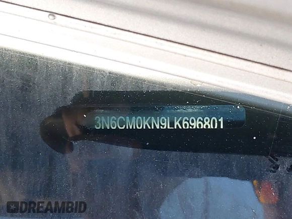 2020 Nissan NV200 S z VIN 3N6CM0KN9LK696801, wystawiony jako IAAI lot #41106619 z przebiegiem 80 786 mil mil oraz . Historia ofert i sprzedaży dostępna na DreamBid. Obrazek 18.