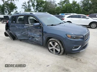 2019 Jeep Cherokee Limited with VIN 1C4PJLDX9KD470978, listed as a Copart auction lot 55877405 with 89,408 mi miles and Non repairable. Bid and sale history available at DreamBid. Image 4.