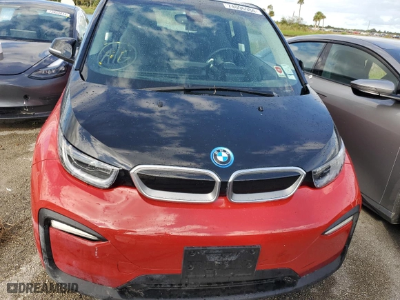 2019 BMW i3 with VIN WBY8P4C55K7E23780, listed as a Copart auction lot 74096984 with 4,006 mi miles and Non Repairable. Bid and sale history available at carsss.com. Image 5.