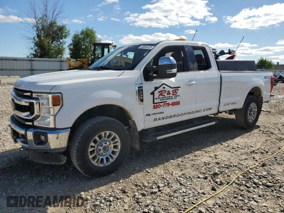 2020 Ford F-350 XL with VIN 1FT8X3BT0LEC74345, listed as a Copart auction lot 63004425 with 159,769 mi miles and Salvage title. Bid and sale history available at DreamBid. Image 1.