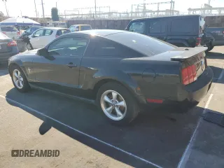2008 Ford Mustang Deluxe with VIN 1ZVHT80N185141787, listed as a Copart auction lot 46249105 with 246,527 mi miles and Salvage title. Bid and sale history available at DreamBid. Image 2.