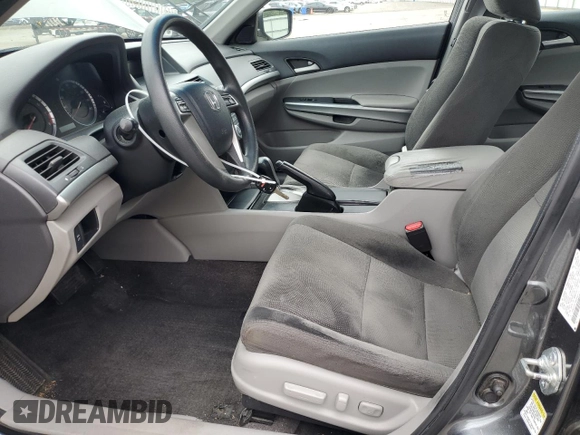 2010 Honda Accord EX with VIN 1HGCP2F70AA044117, listed as a Copart auction lot 62637105 with 105,642 mi miles and Salvage title. Bid and sale history available at DreamBid. Image 7.