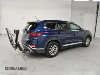 2019 Hyundai Santa Fe SE with VIN 5NMS23AD5KH010970, listed as a Copart auction lot 62312925 with 80,017 mi miles and Clean title. Bid and sale history available at DreamBid. Image 3.