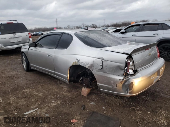 2007 Chevrolet Monte Carlo with VIN 2G1WK16K679377461, listed as a Copart auction lot 83200564 with 164,876 mi miles and Salvage title. Bid and sale history available at DreamBid. Image 3.