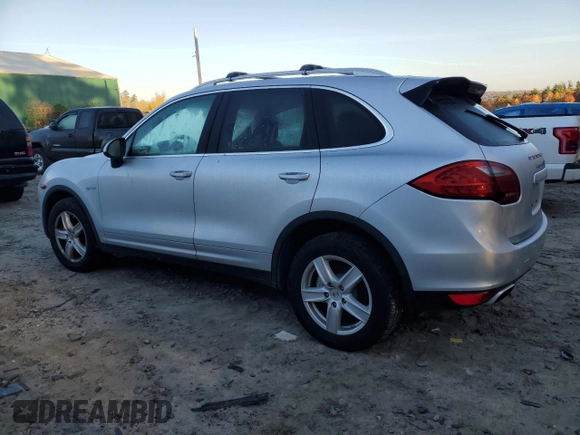 2012 Porsche Cayenne S Hybrid with VIN WP1AE2A25CLA90720, listed as a Copart auction lot 76467154 with 100,460 mi miles and Clean title. Bid and sale history available at DreamBid. Image 2.