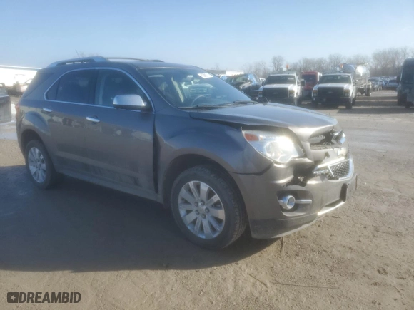 2010 Chevrolet Equinox LTZ with VIN 2CNALFEW9A6296085, listed as a Copart auction lot 43580715 with 170,202 mi miles and Salvage Title. Bid and sale history available at carsss.com. Image 4.