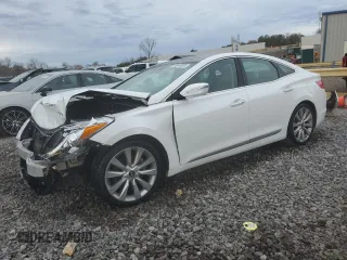 2017 Hyundai Azera Limited with VIN KMHFH4JG6HA590907, listed as a Copart auction lot 85049934 with 78,373 mi miles and Salvage Title. Bid and sale history available at carsss.com. Image 1.