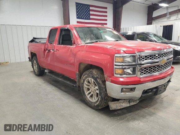 2014 Chevrolet Silverado 1500 LT with VIN 1GCVKREC3EZ134995, listed as a Copart auction lot 50768255 with 161,729 mi miles and Salvage Title. Bid and sale history available at DreamBid. Image 4.