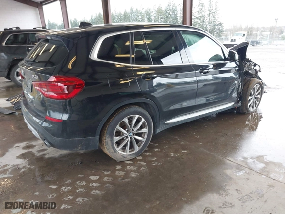 2018 BMW X3 xDrive30i with VIN 5UXTR9C58JLC76989, listed as a IAAI auction lot 41852158 with 76,202 mi miles. Bid and sale history available at carsss.com. Image 4.