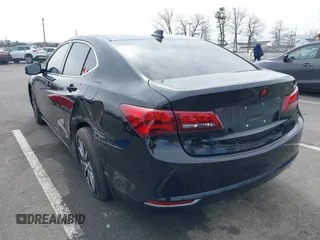 2015 Acura TLX with VIN 19UUB1F3XFA023244, listed as a IAAI auction lot 41890754 with 92,090 mi miles. Bid and sale history available at carsss.com. Image 3.