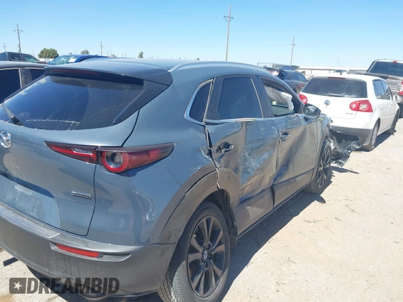 2024 Mazda CX-30 S Preferred with VIN 3MVDMBCM5RM606886, listed as a IAAI auction lot 41867949 with 15,410 mi miles and . Bid and sale history available at DreamBid. Image 6.