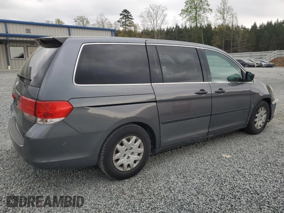 2010 Honda Odyssey LX with VIN 5FNRL3H29AB062697, listed as a Copart auction lot 51581195 with 127,003 mi miles and Salvage Title. Bid and sale history available at carsss.com. Image 3.