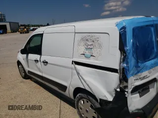 2019 Ford Transit Connect XL with VIN NM0LS7E24K1405248, listed as a Copart auction lot 56296995 with Not provided miles and Salvage title. Bid and sale history available at DreamBid. Image 2.