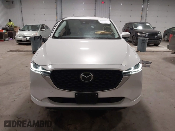 2024 Mazda CX-5 2.5 S Premium Package with VIN JM3KFBDM0R0387539, listed as a IAAI auction lot 41398347 with 8,444 mi miles. Bid and sale history available at carsss.com. Image 12.