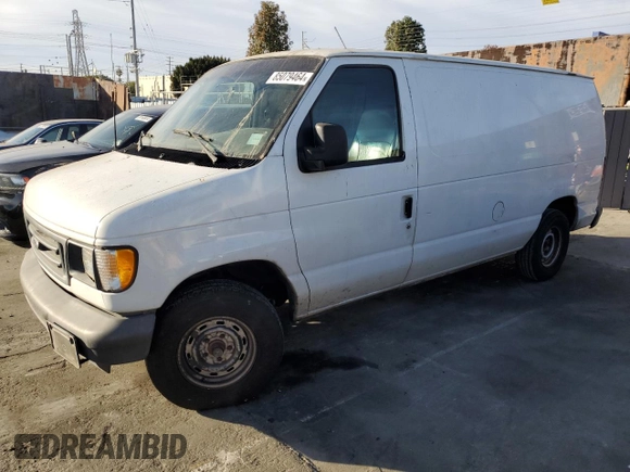 2003 Ford Econoline Cargo with VIN 1FTRE14273HA08970, listed as a Copart auction lot 85079464 with 187,908 mi miles and Salvage Title. Bid and sale history available at carsss.com. Image 1.