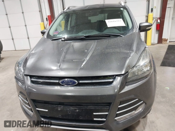 2016 Ford Escape Titanium with VIN 1FMCU9J93GUC39933, listed as a IAAI auction lot 42616323 with 116,482 mi miles and . Bid and sale history available at DreamBid. Image 12.