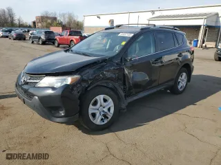 2013 Toyota RAV4 LE with VIN 2T3BFREV4DW063040, listed as a Copart auction lot 53857105 with 133,673 mi miles and Salvage Title. Bid and sale history available at carsss.com. Image 1.