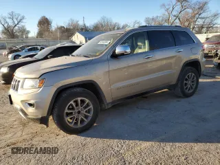 2014 Jeep Grand Cherokee Limited with VIN 1C4RJFBG9EC254250, listed as a Copart auction lot 83446364 with 133,017 mi miles and Salvage Title. Bid and sale history available at carsss.com. Image 1.