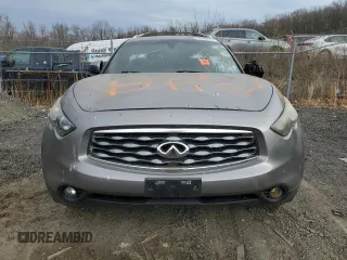 2011 Infiniti FX with VIN JN8BS1MW7BM170136, listed as a Copart auction lot 50385225 with Not provided miles and Salvage title. Bid and sale history available at DreamBid. Image 5.