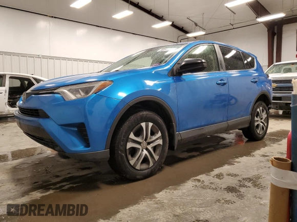 2018 Toyota RAV4 LE with VIN JTMBFREV9JJ197097, listed as a Copart auction lot 50042325 with 167,978 mi miles and Salvage Title. Bid and sale history available at DreamBid. Image 1.