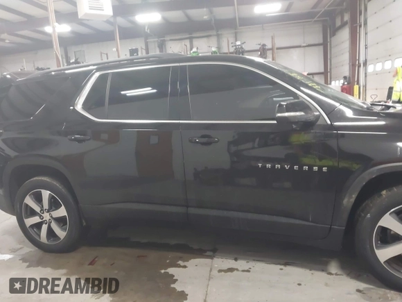 2022 Chevrolet Traverse LT with VIN 1GNEVHKW3NJ124361, listed as a IAAI auction lot 41033053 with 27,869 mi miles and . Bid and sale history available at DreamBid. Image 13.