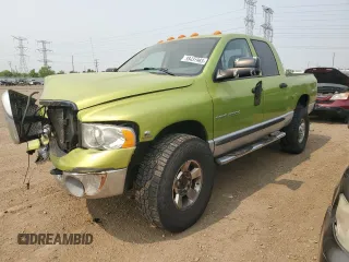 2005 Dodge 2500 SLT с VIN 3D7KS28C05G840642, выставлен на аукционе Copart как лот 58431965 с пробегом Не указан миль и Списание • Salvage title. История ставок и продаж доступна на DreamBid. Изображение 1.