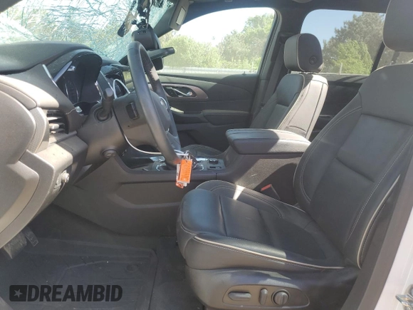 2023 Chevrolet Traverse Premier with VIN 1GNEVKKWXPJ181060, listed as a Copart auction lot 57329665 with 12,286 mi miles and Salvage title. Bid and sale history available at DreamBid. Image 7.