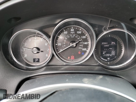 2014 Mazda CX-5 Grand Touring with VIN JM3KE4DY5E0360896, listed as a Copart auction lot 43978975 with 113,942 mi miles and Salvage Title. Bid and sale history available at carsss.com. Image 9.