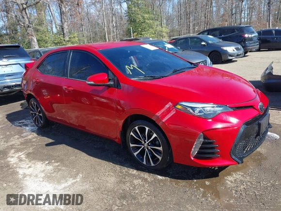 2019 Toyota Corolla L with VIN 2T1BURHE5KC152513, listed as a IAAI auction lot 41641953 with 89,773 mi miles and . Bid and sale history available at DreamBid. Image 1.