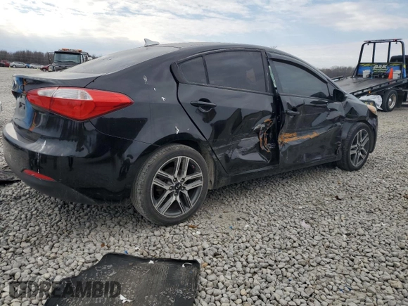 2014 Kia Forte LX with VIN KNAFX4A64E5082774, listed as a Copart auction lot 47568665 with 126,762 mi miles and Salvage Title. Bid and sale history available at carsss.com. Image 3.