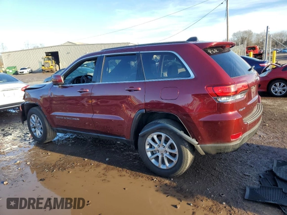2022 Jeep Grand Cherokee WK Laredo X with VIN 1C4RJFAGXNC139934, listed as a Copart auction lot 81574764 with 43,783 mi miles and Salvage Title. Bid and sale history available at carsss.com. Image 2.