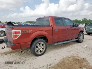 2014 Ford F-150 XL with VIN 1FTFW1CF8EKF36575, listed as a Copart auction lot 63523875 with 182,600 mi miles and Salvage title. Bid and sale history available at DreamBid. Image 3.