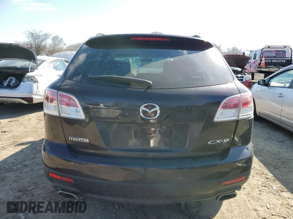 2008 Mazda CX-9 Grand Touring with VIN JM3TB38AX80144177, listed as a Copart auction lot 46460815 with 168,650 mi miles and Salvage Title. Bid and sale history available at carsss.com. Image 6.
