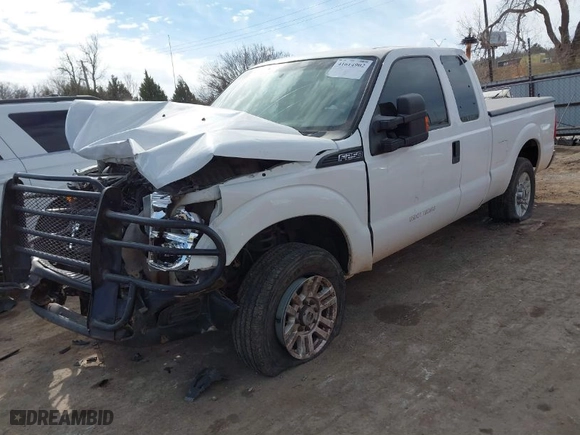 2012 Ford Super Duty F-250 SRW XL with VIN 1FT7X2B61CEC02649, listed as a IAAI auction lot 41614902 with 242,435 mi miles. Bid and sale history available at carsss.com. Image 2.
