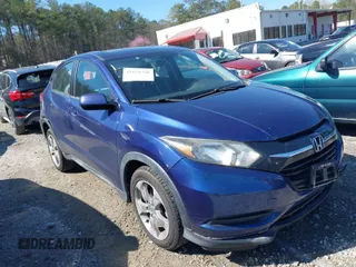 2017 Honda HR-V LX with VIN 3CZRU6H33HM703530, listed as a IAAI auction lot 41858760 with 165,239 mi miles. Bid and sale history available at carsss.com. Image 1.