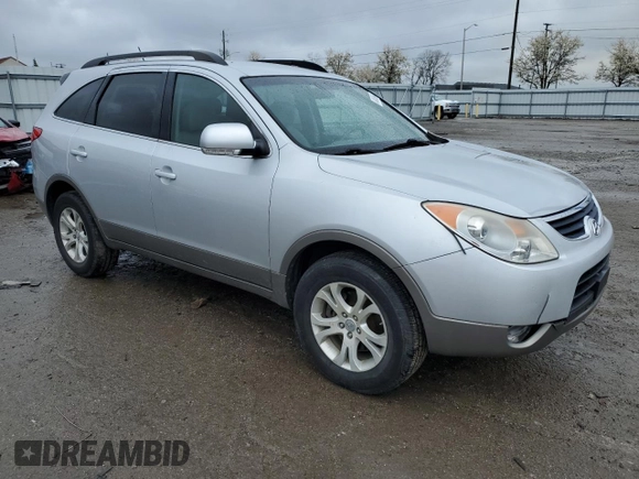2012 Hyundai Veracruz Limited with VIN KM8NU4CC1CU204368, listed as a Copart auction lot 49450554 with 139,219 mi miles and Salvage Title. Bid and sale history available at DreamBid. Image 4.