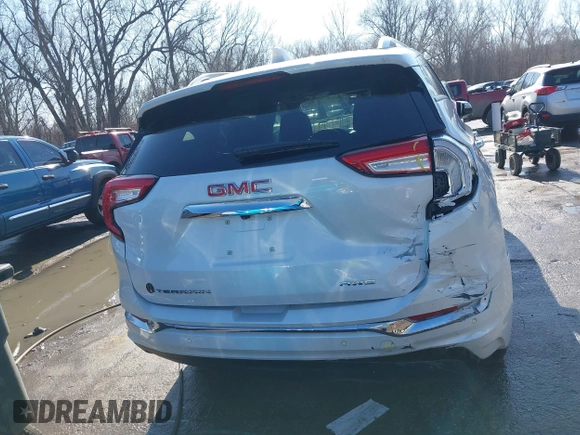 2024 GMC Terrain Denali with VIN 3GKALXEG8RL375892, listed as a IAAI auction lot 41489464 with 2,427 mi miles and . Bid and sale history available at DreamBid. Image 16.