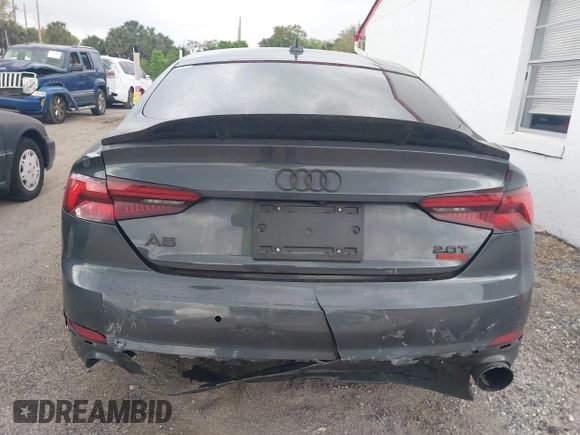 2018 Audi A5 Sportback Prestige z VIN WAUCNCF59JA080233, wystawiony jako IAAI lot #41717290 z przebiegiem 154 361 mil mil oraz . Historia ofert i sprzedaży dostępna na DreamBid. Obrazek 16.
