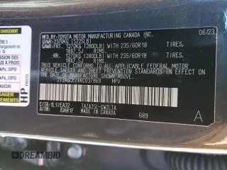 2024 Lexus NX with VIN 2T2AGCEZXRC037869, listed as a Copart auction lot 45483365 with 8,176 mi miles and Salvage Title. Bid and sale history available at carsss.com. Image 13.