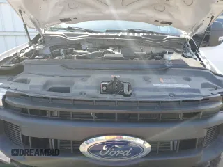 2022 Ford F-250 XL with VIN 1FT7X2B61NEE67333, listed as a Copart auction lot 74192824 with 36,521 mi miles and Salvage Title. Bid and sale history available at DreamBid. Image 11.