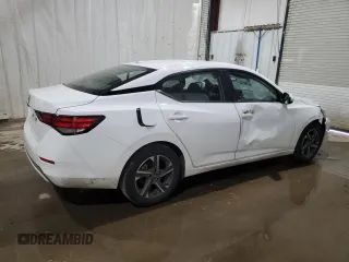 2025 Nissan Sentra SV z VIN 3N1AB8CV0SY305546, wystawiony jako Copart lot #60646845 z przebiegiem 12 345 mil mil oraz Czysty tytuł • Clean title. Historia ofert i sprzedaży dostępna na DreamBid. Obrazek 3.