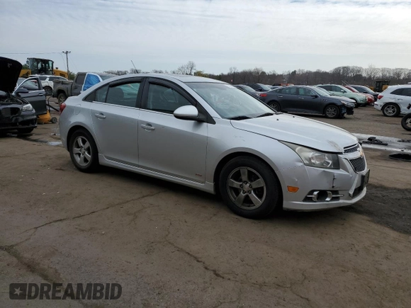 2013 Chevrolet Cruze 1LT with VIN 1G1PC5SB5D7267481, listed as a Copart auction lot 50367635 with 179,020 mi miles and Salvage Title. Bid and sale history available at DreamBid. Image 4.
