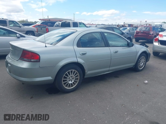 2004 Chrysler Sebring Touring with VIN 1C3AL56R74N412427, listed as a IAAI auction lot 42199777 with 103,265 mi miles and . Bid and sale history available at DreamBid. Image 4.