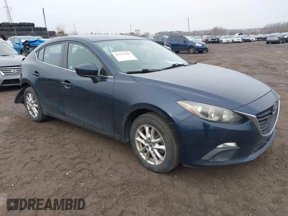 2014 Mazda 3 i Touring with VIN JM1BM1V7XE1170425, listed as a IAAI auction lot 41557903 with 111,946 mi miles and . Bid and sale history available at DreamBid. Image 1.