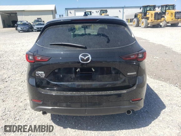 2025 Mazda CX-5 2.5 S Premium Plus Package with VIN JM3KFBEM6S0546892, listed as a Copart auction lot 49217495 with 1,144 mi miles and Salvage Title. Bid and sale history available at carsss.com. Image 6.
