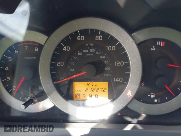 2009 Toyota RAV4 with VIN 2T3BF33V39W008781, listed as a IAAI auction lot 41679548 with 212,272 mi miles. Bid and sale history available at carsss.com. Image 7.