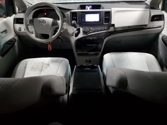 2013 Toyota Sienna LE with VIN 5TDJK3DC9DS056350, listed as a Copart auction lot 47869765 with 65,188 mi miles and Clean Title. Bid and sale history available at carsss.com. Image 8.