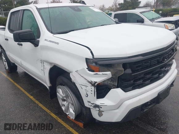 2022 Chevrolet Silverado 1500 Custom with VIN 1GCPABEK1NZ531213, listed as a IAAI auction lot 41533378 with 39,940 mi miles and . Bid and sale history available at DreamBid. Image 6.